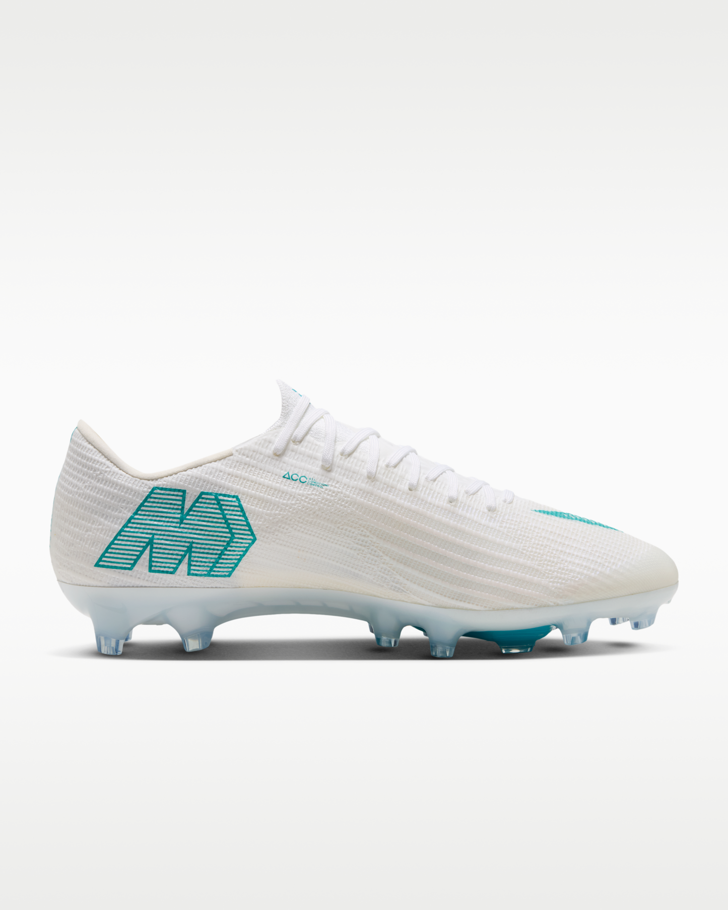 Nike Mercurial Superfly 11 Elite Artificial-Grass Low-Top Football Boots - White/Dusty Cactus - View 3