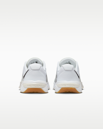Nike Metcon 10 Men's Workout Shoes - White/Platinum Tint/Gum Light Brown/Black - View 6
