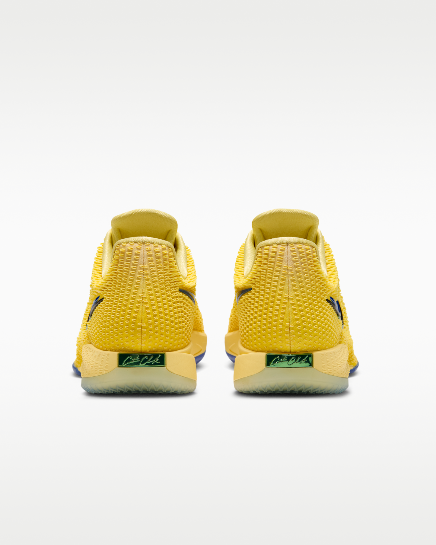 Caitlin 1 'Warning Code' Basketball Shoes - Yellow Zest/Soft Yellow/Racer Blue - View 6