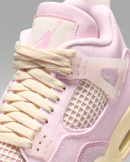 Air Jordan 4 Retro 'Pearl Pink and Iced Carmine' Women's Shoe - Pearl Pink/Coconut Milk/Muslin/Iced Carmine - View 7