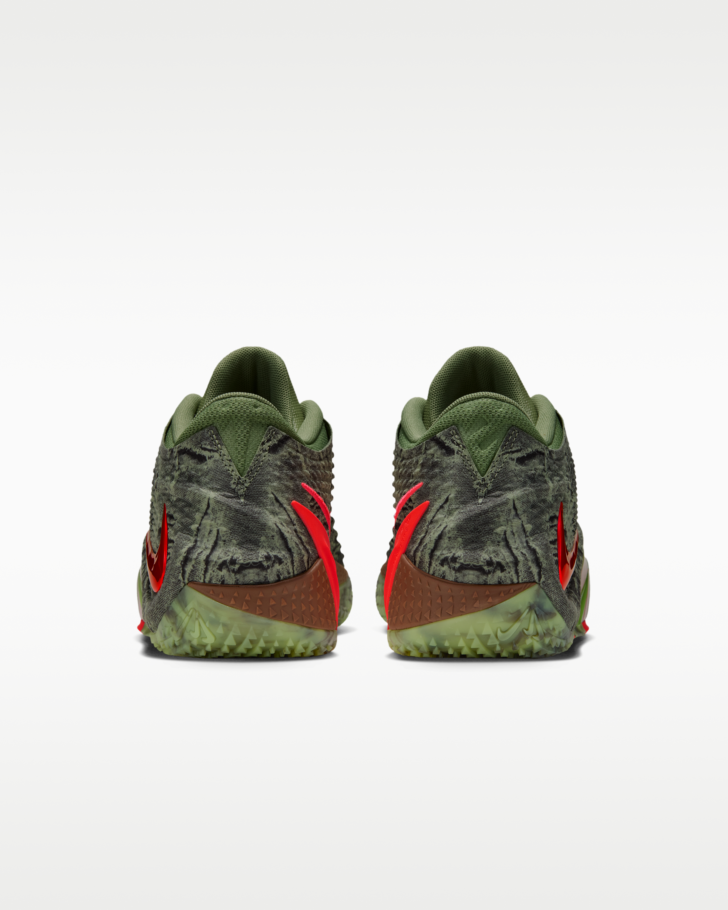 Ja 4 'Zombie' Basketball Shoes - Oil Green/Light Lemon Twist/Black/Bright Crimson - View 6