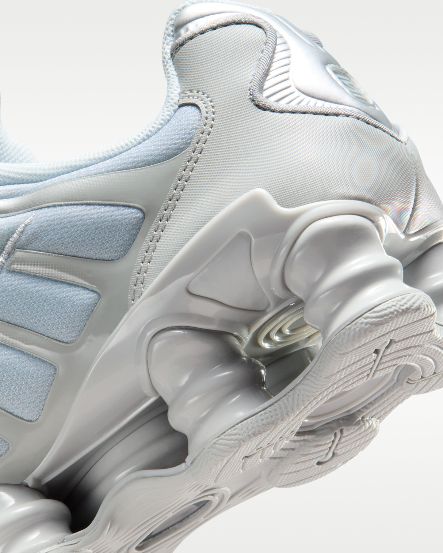 Nike Shox TL Women's Shoes - Pure Platinum/Smoke Grey/Metallic Silver - View 8
