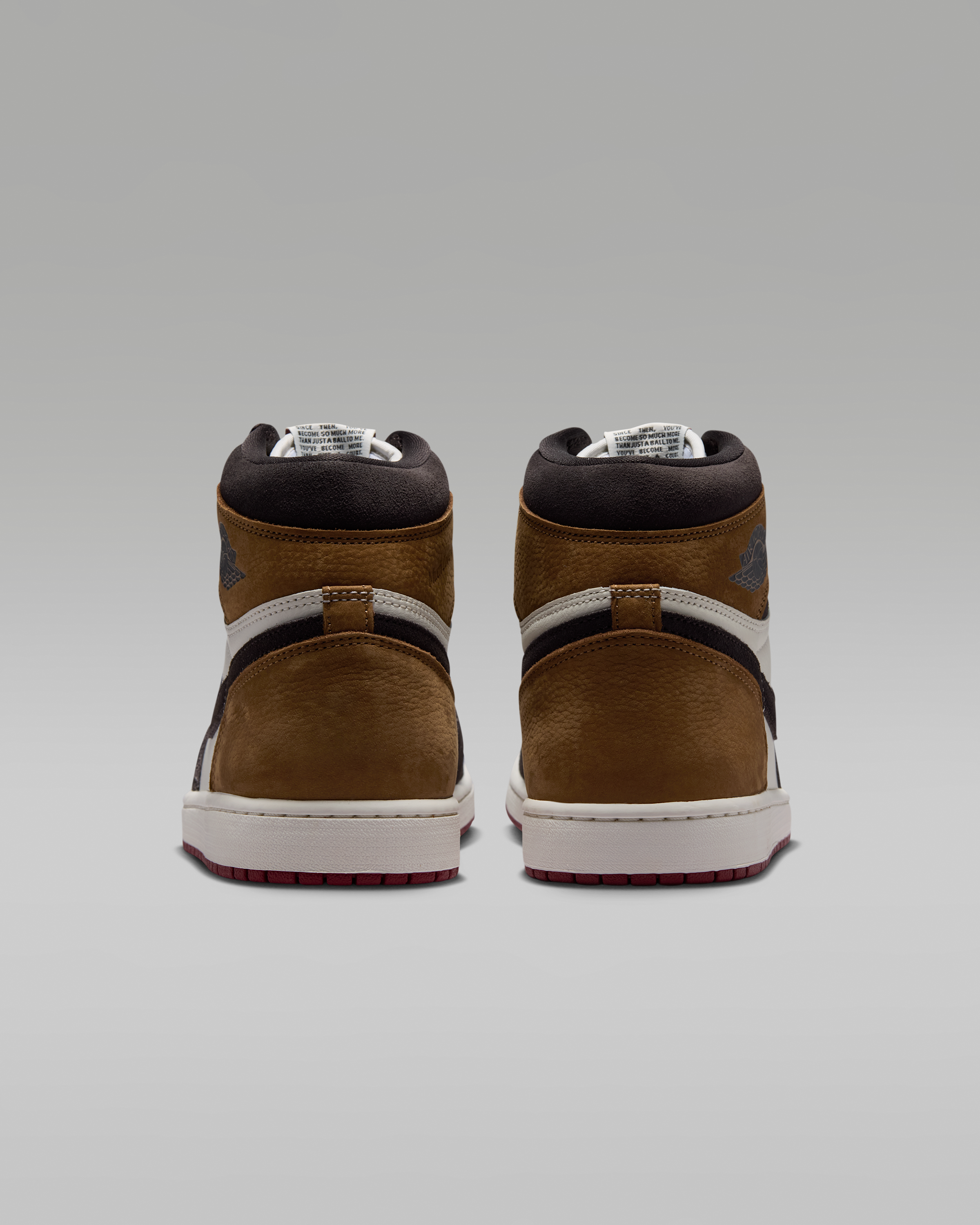 Air Jordan 1 Retro High OG 'Love Letter' Men's Shoes - Shadow Brown/Light British Tan/Team Red - View 6