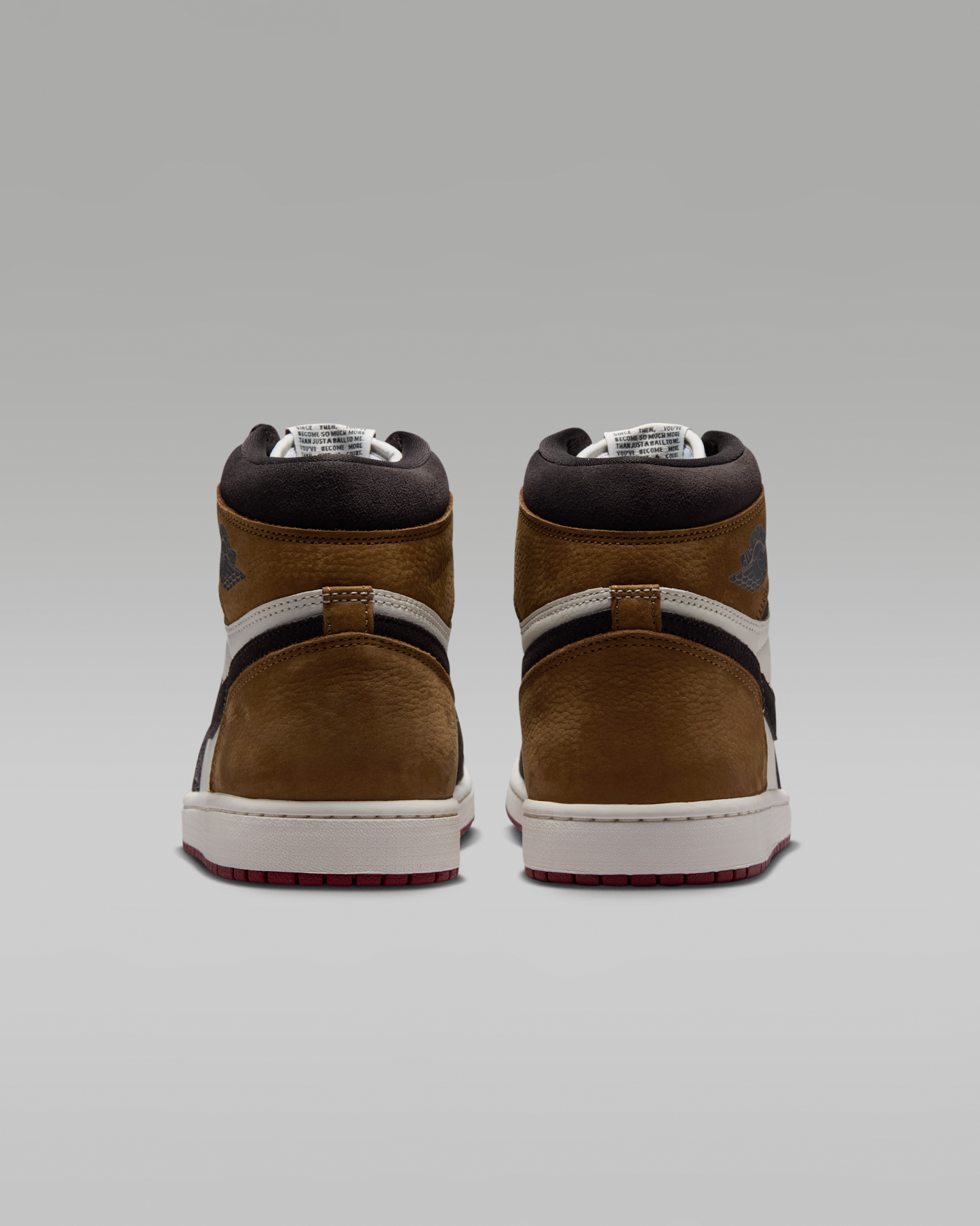 Air Jordan 1 Retro High OG 'Love Letter' Men's Shoes - Shadow Brown/Light British Tan/Team Red - View 6