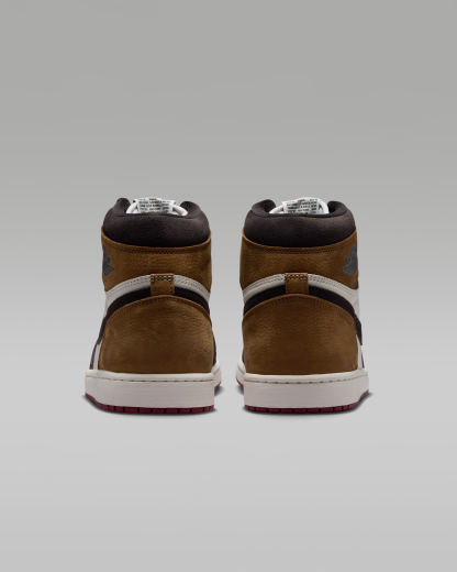 Air Jordan 1 Retro High OG 'Love Letter' Men's Shoes - Shadow Brown/Light British Tan/Team Red - View 6