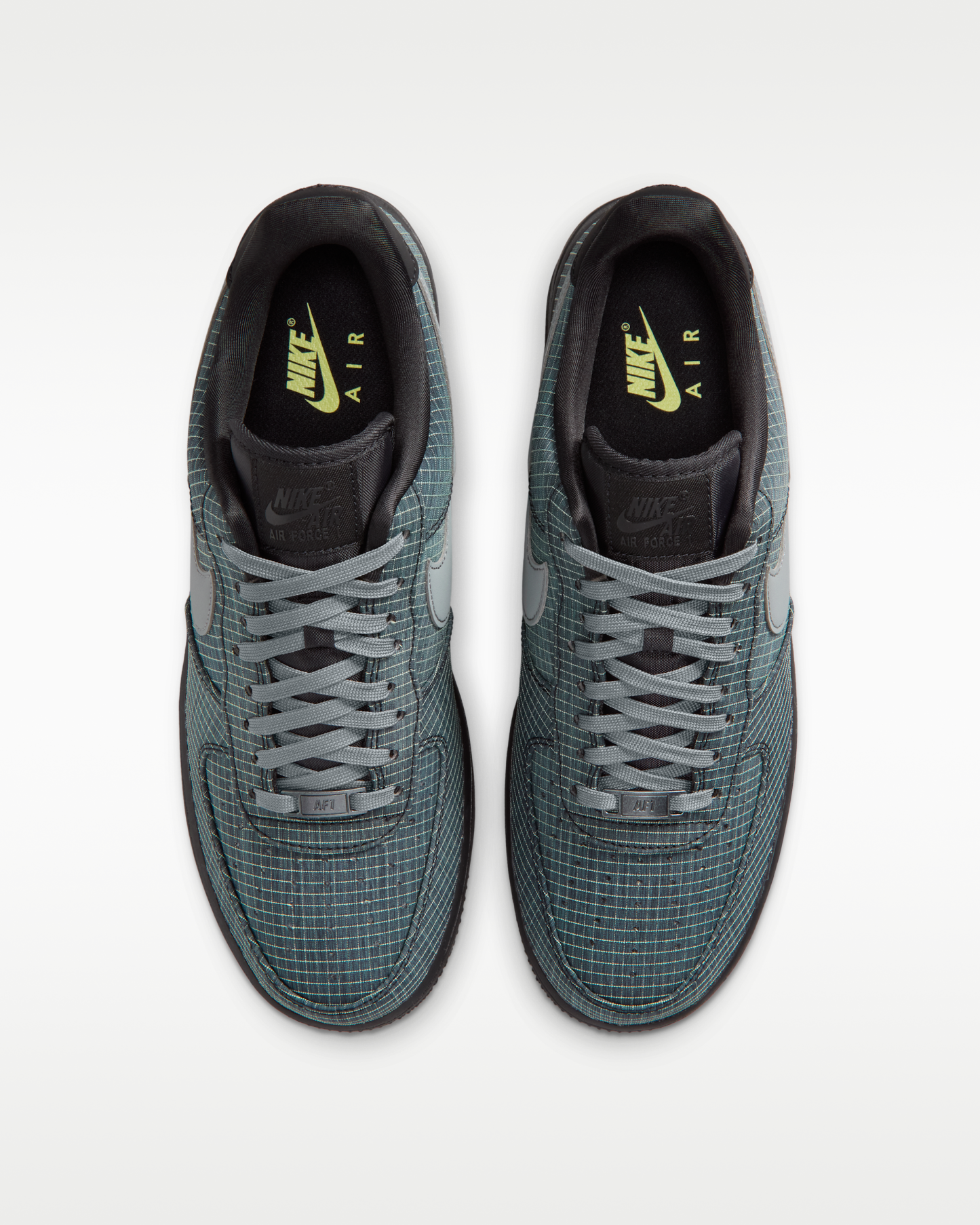 Nike Air Force 1 '07 LX Vibram® Men's Shoes - Black/Light Lemon Twist/Speed Yellow/Smoke Grey - View 4