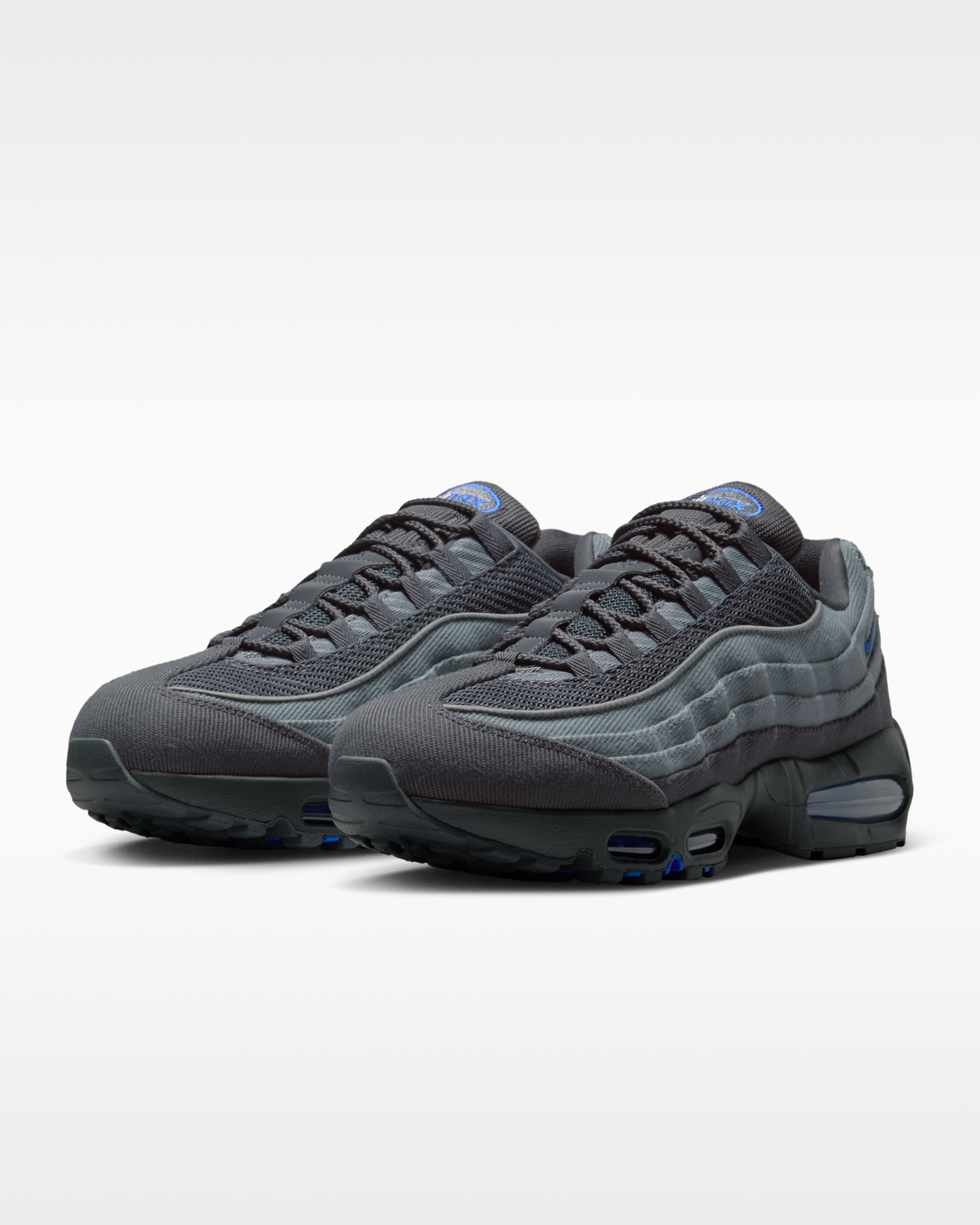 Nike Air Max 95 Big Bubble Men's Shoes - Smoke Grey/Anthracite/Black/Racer Blue - View 5