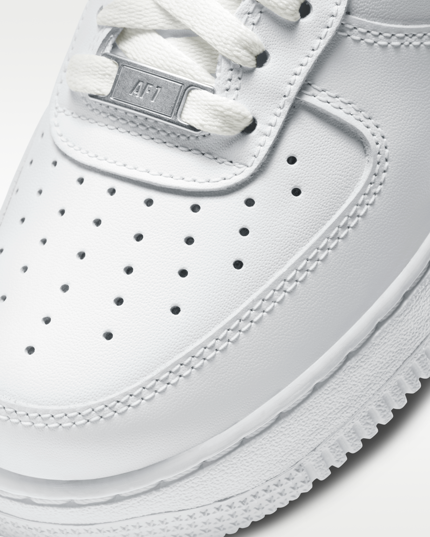 Nike Air Force 1 '07 Women's Shoes - White/White/White/White - View 8