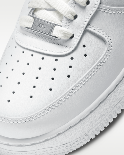 Nike Air Force 1 '07 Women's Shoes - White/White/White/White - View 8