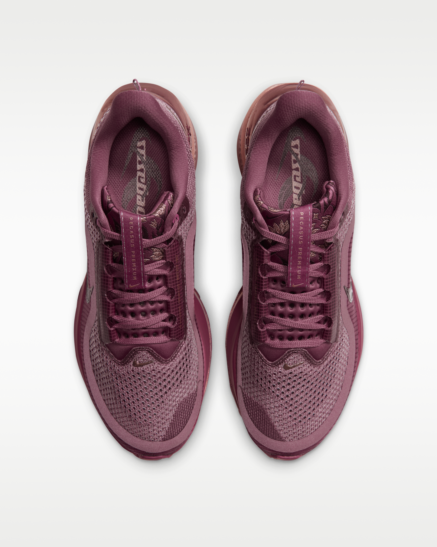 Nike Pegasus Premium Women's Road Running Shoes - Pink Smoke/Mystic Dates/Light Boulder/Metallic Red Bronze - View 4