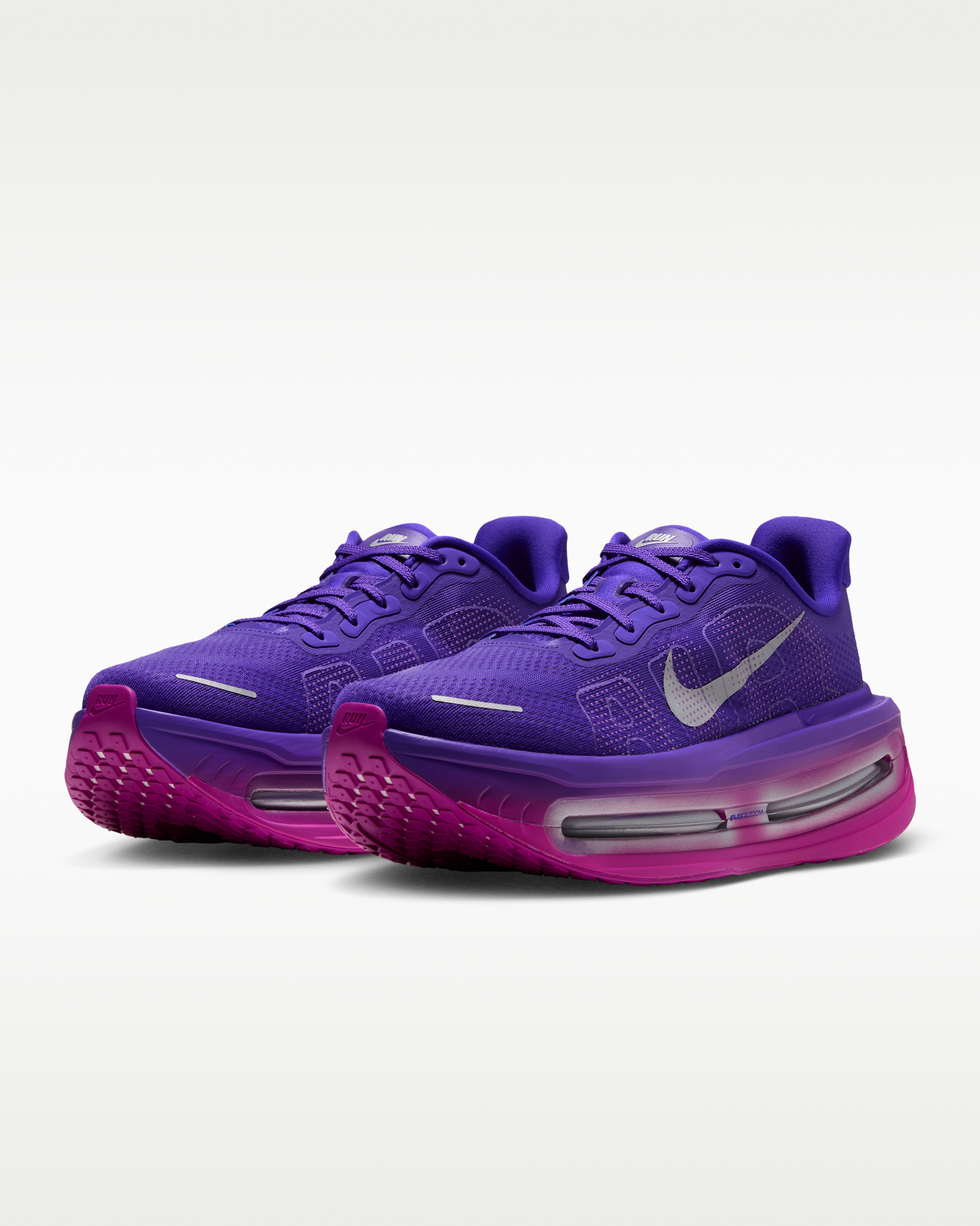 Nike Vomero Premium Men's Road Running Shoes - Dark Concord/Vivid Purple/Metallic Silver - View 5