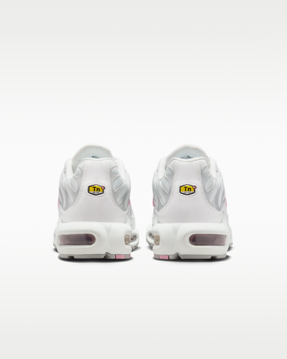 Nike Air Max Plus Women's Shoes - Summit White/Grey Fog/Metallic Silver/Pink Rise - View 7
