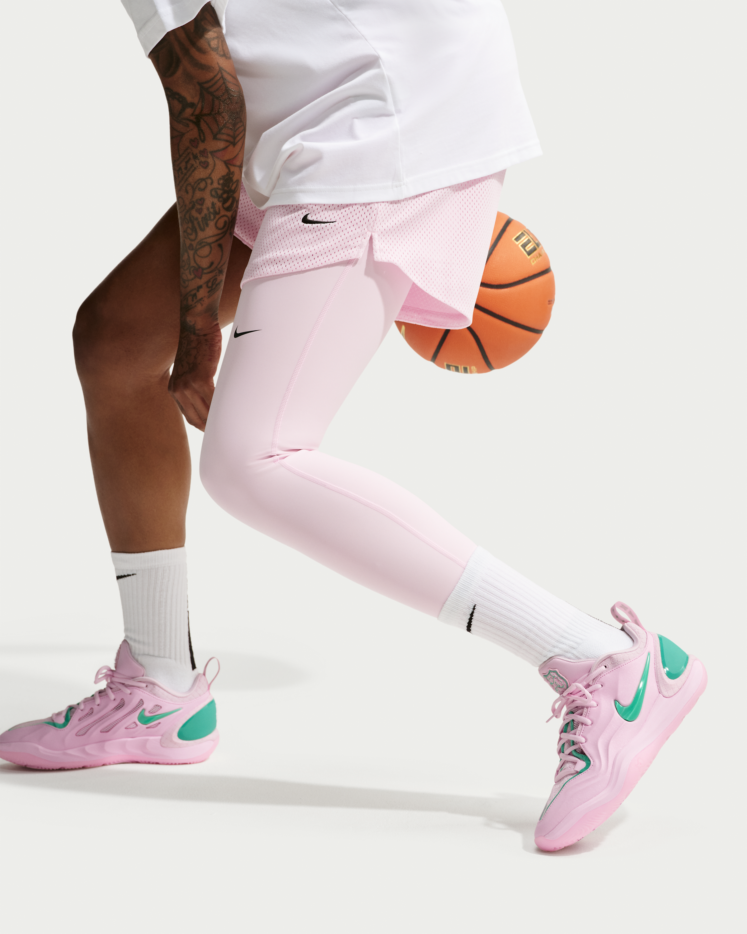 A'Two 'Pinkies Up' A'ja Wilson Basketball Shoes - Pink Foam/Light Menta - View 11
