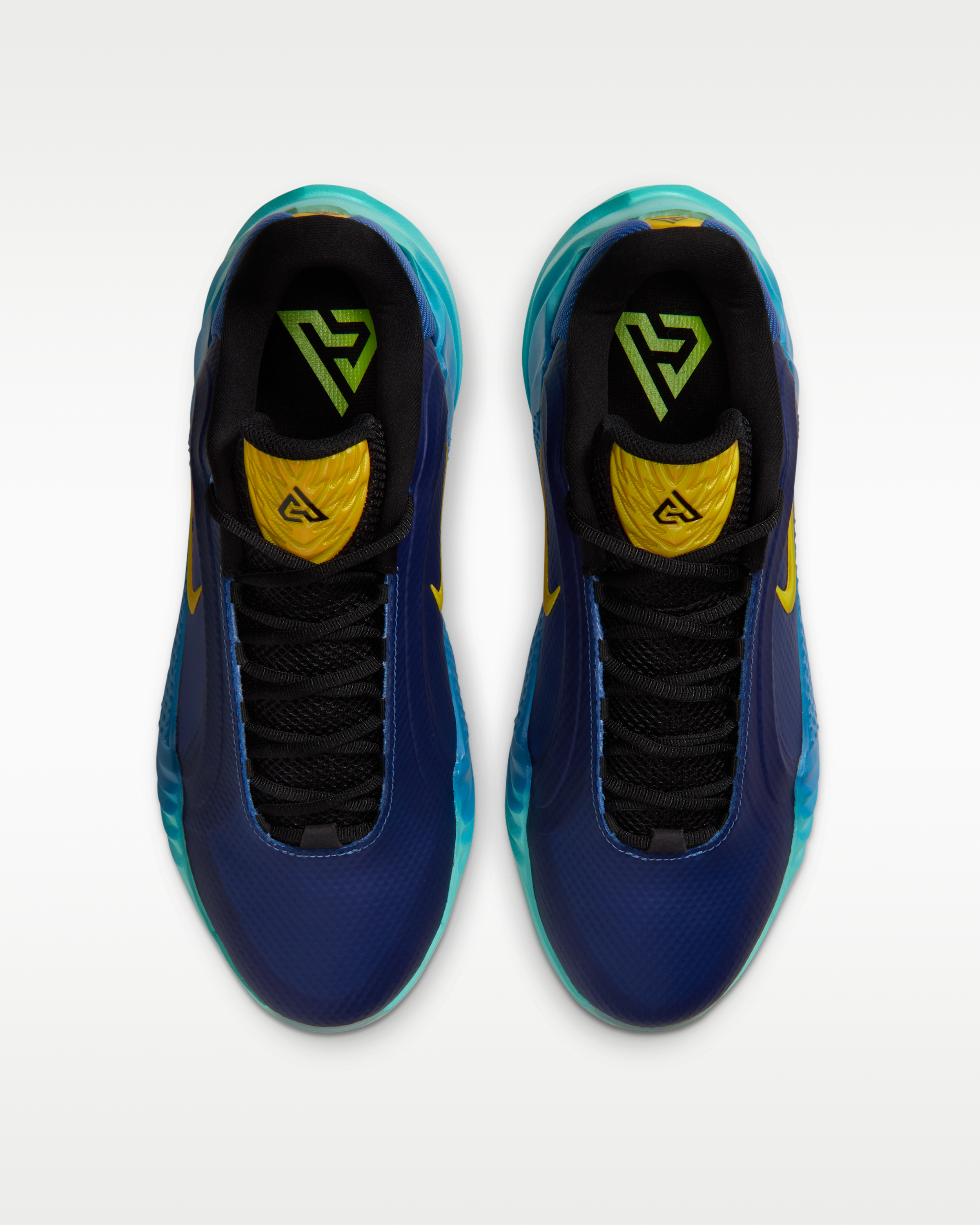 Giannis Freak 8 Basketball Shoes - Star Blue/Hyper Turquoise/Glacier Blue/Lightning - View 4