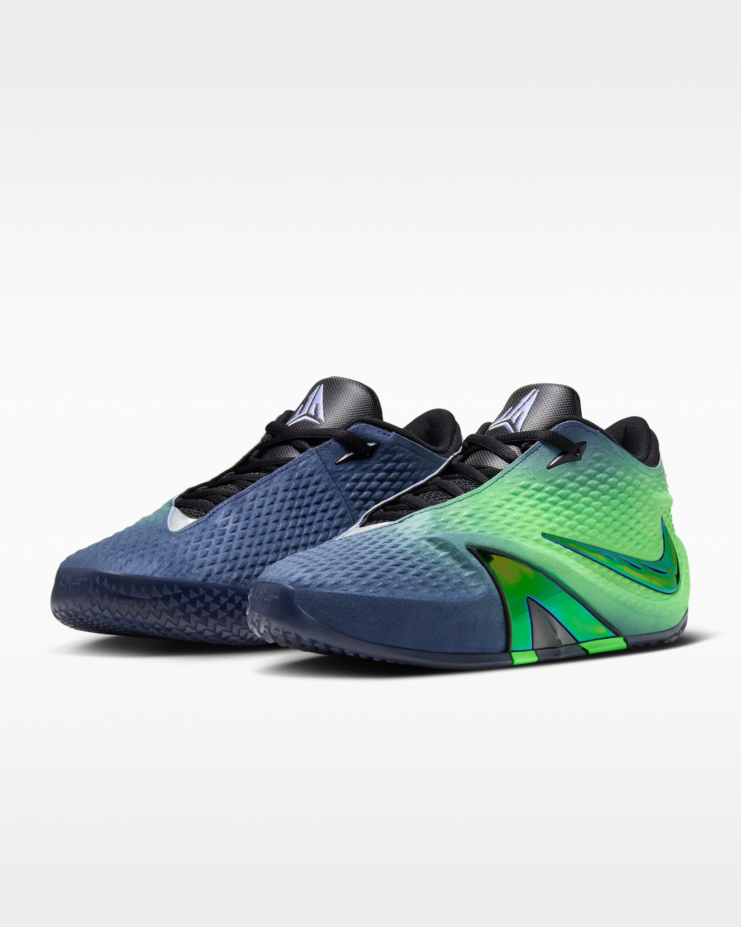 Ja 4 ‘Nightmare’ Basketball Shoes - Obsidian/Black/Voltage Green/Multi-Colour - View 5