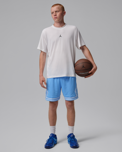 Jordan Sport Men's Dri-FIT 18cm (approx.) Mesh Diamond Shorts - University Blue/White/White - View 6