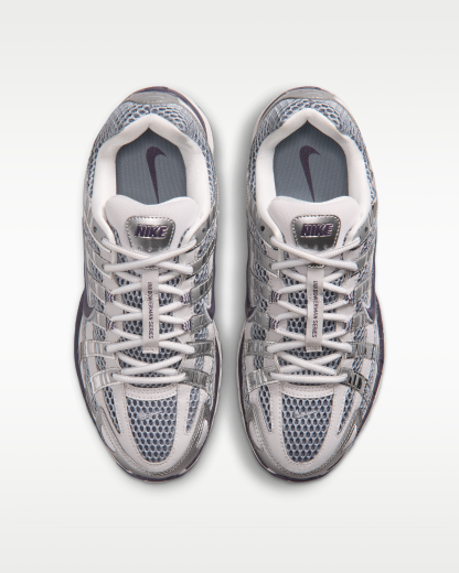 Nike P-6000 Women's Shoes - Vast Grey/Metallic Silver/Stealth/Dark Raisin - View 4