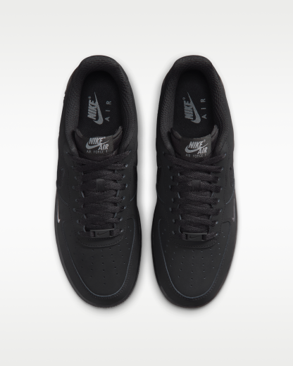 Nike Air Force 1 '07 LV8 Men's Shoes - Black/Cool Grey/Cool Grey - View 4