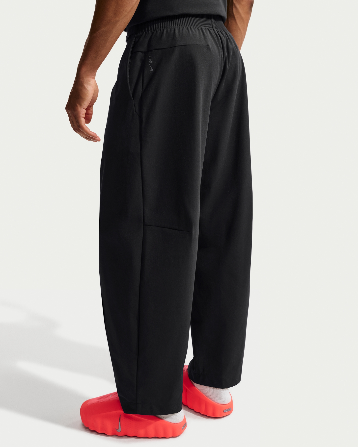 Nike 24.7 PerfectStretch Men's Dri-FIT UV Protection Barrel-Leg Trousers - Black/Black/Dark Smoke Grey - View 3