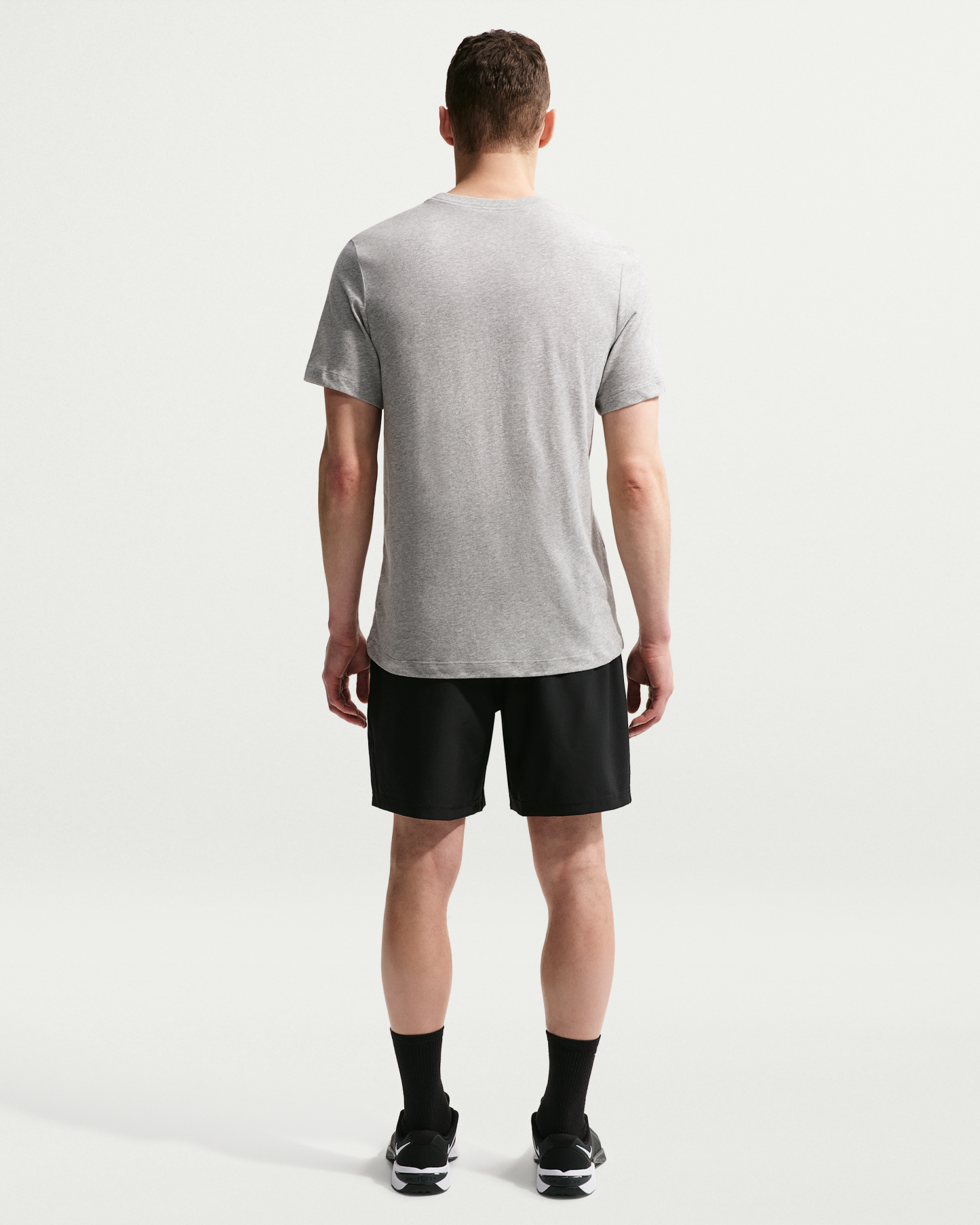 Nike Form Men's Dri-FIT 18cm (approx.) Unlined Versatile Shorts - Black/White - View 5