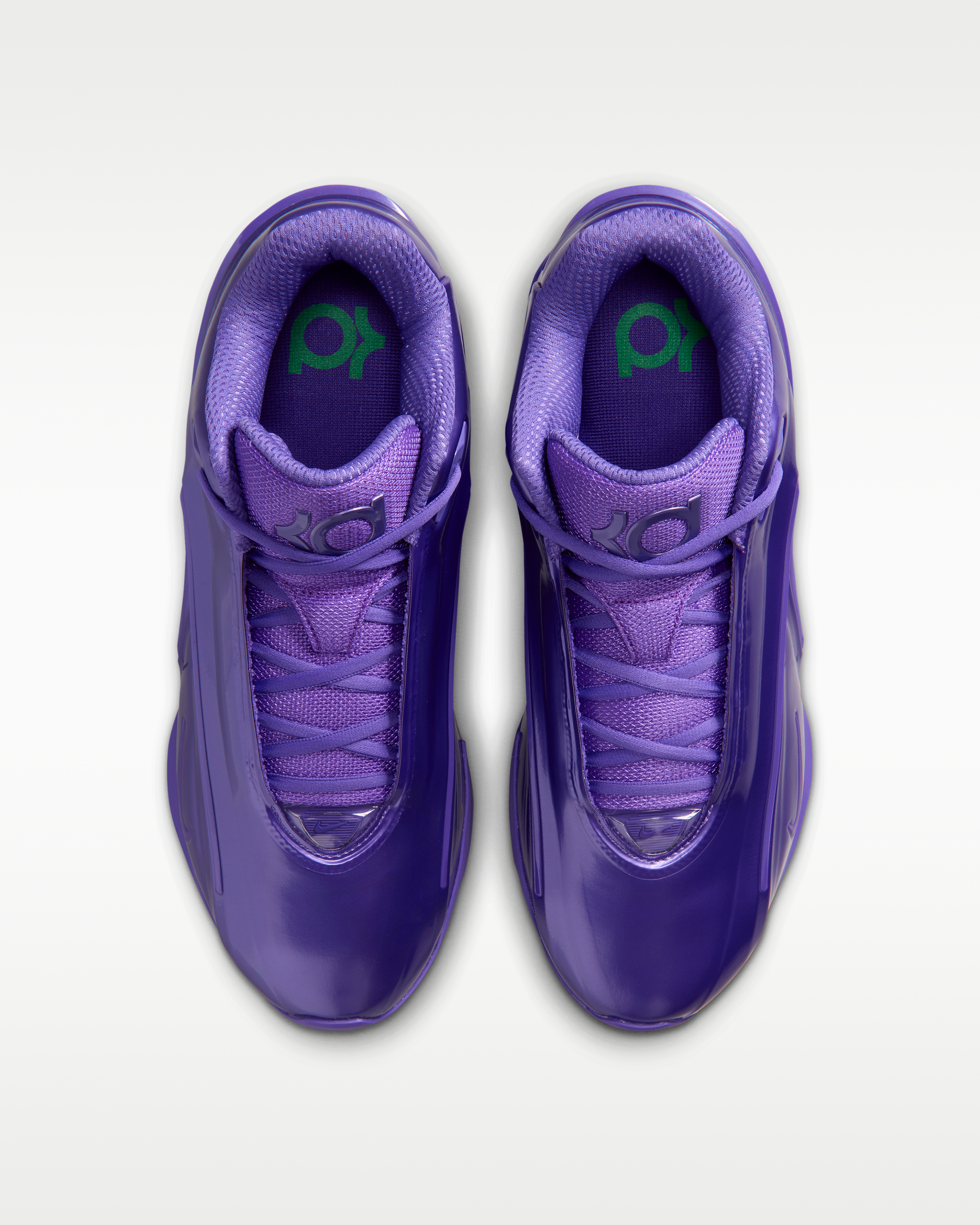 KD19 'Purple Stuff' Basketball Shoes - Field Purple/Stadium Green/University Gold - View 4
