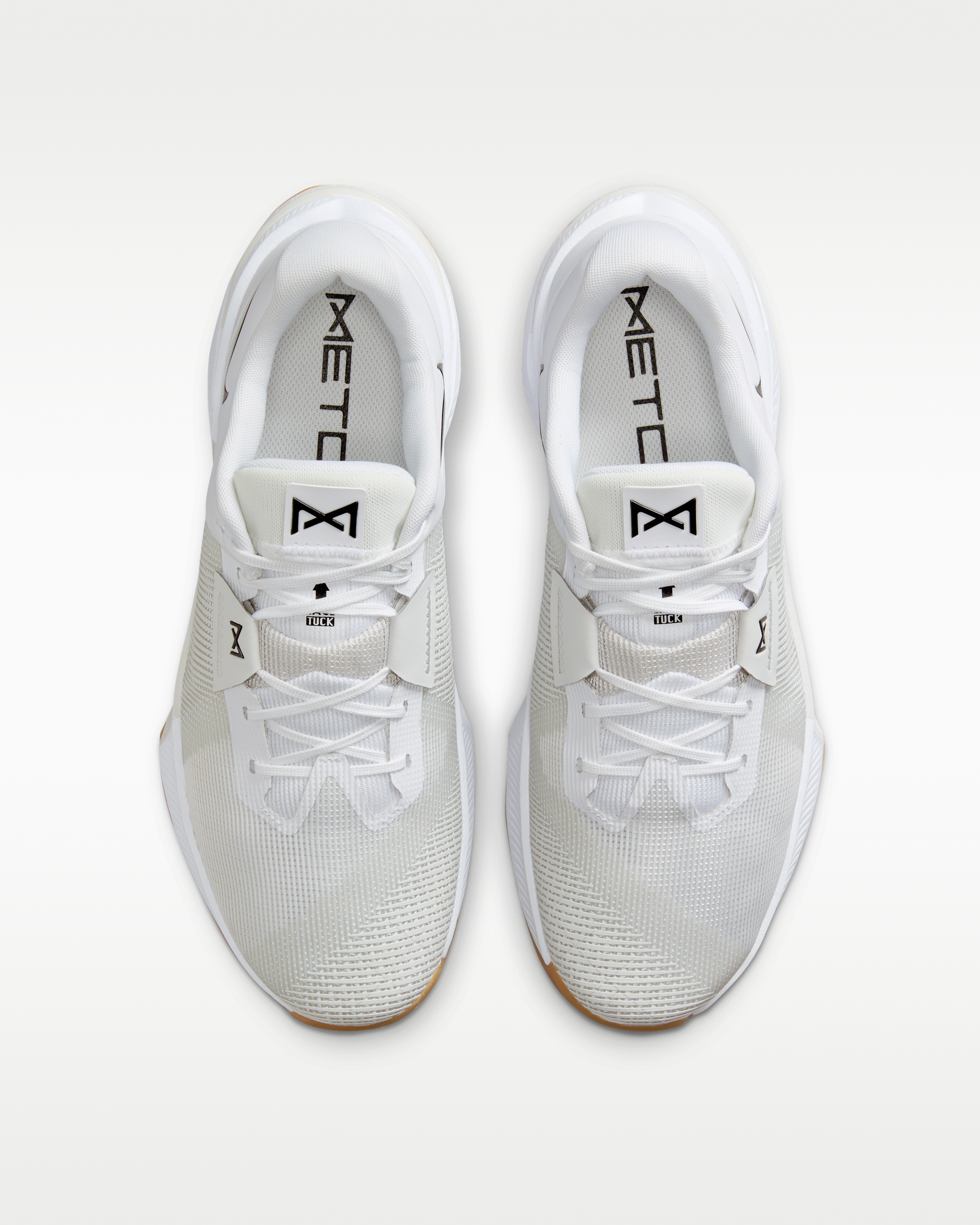 Nike Metcon 10 Men's Workout Shoes - White/Platinum Tint/Gum Light Brown/Black - View 4