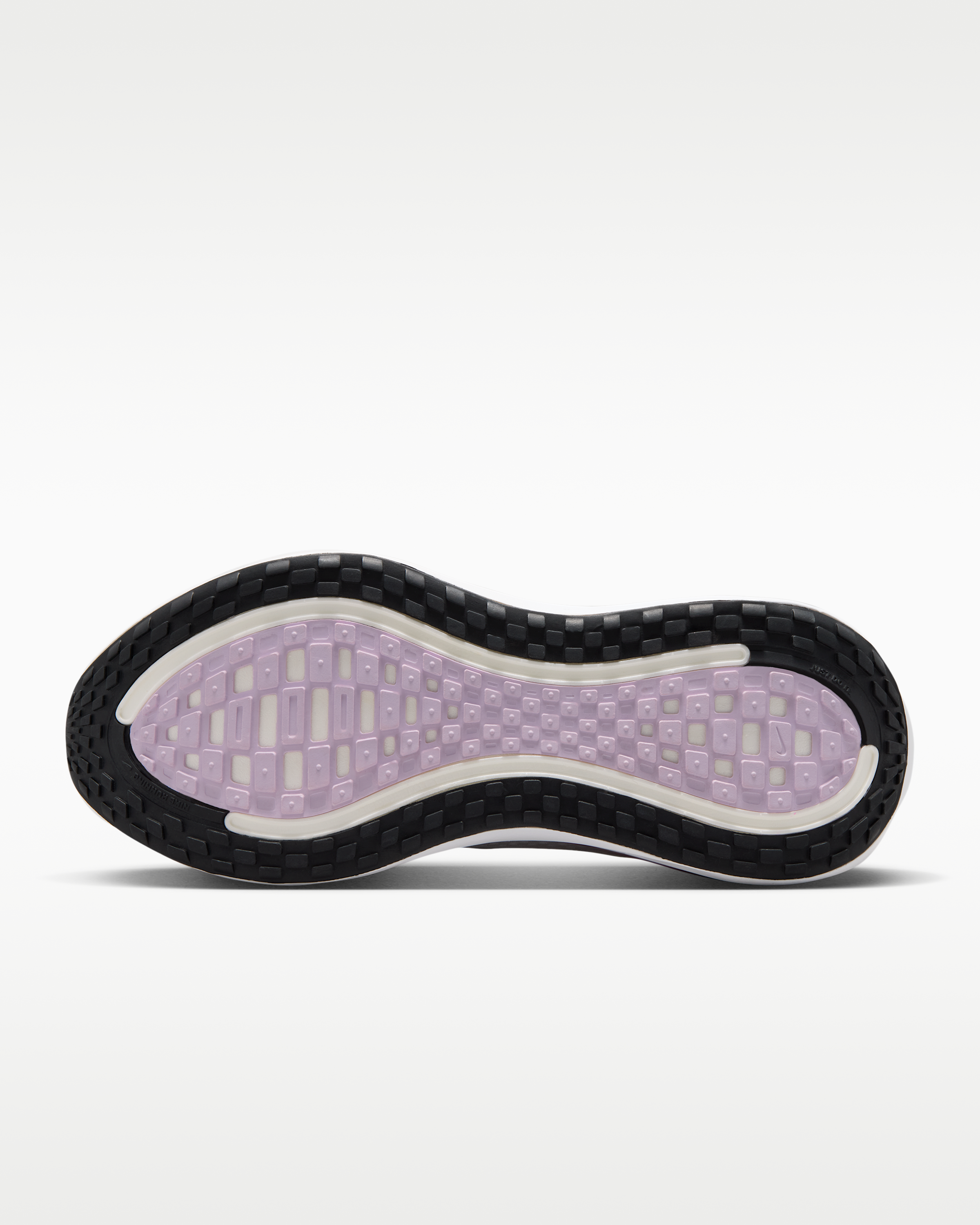 Nike Vomero Plus Women's Road Running Shoes - White/Bleached Lilac/Summit White/Metallic Silver - View 2