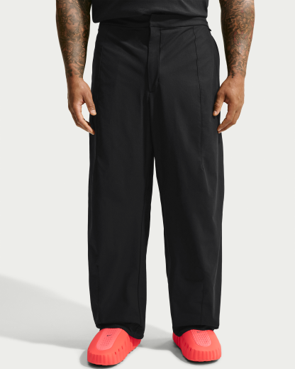 Nike 24.7 PerfectStretch Men's Dri-FIT UV Protection Barrel-Leg Trousers - Black/Black/Dark Smoke Grey - View 8