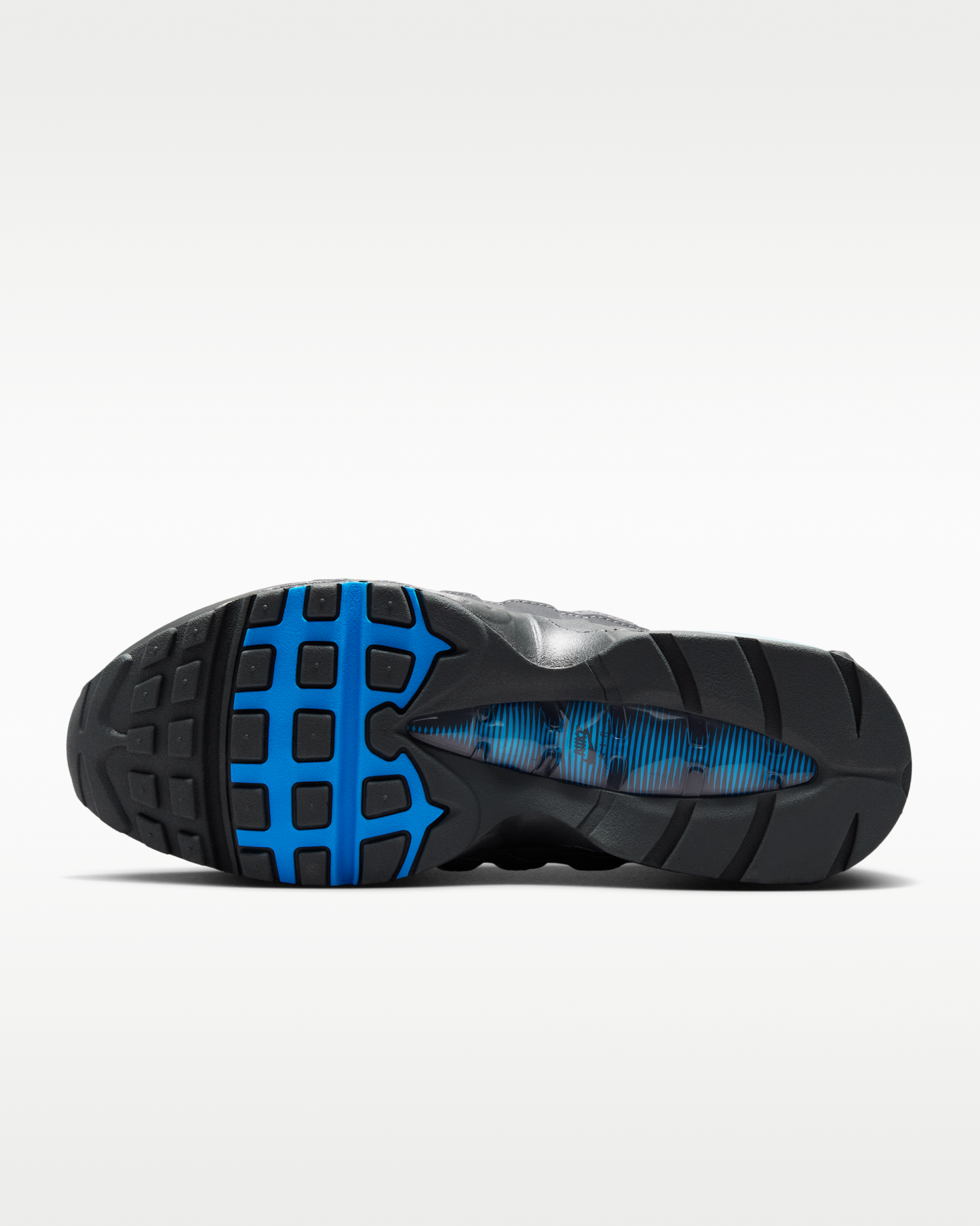 Nike Air Max 95 Big Bubble Men's Shoes - Black/Action Green/Anthracite/Photo Blue - View 2