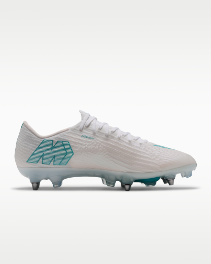 Nike Mercurial Superfly 11 Elite Soft-Ground Low-Top Football Boots - White/Dusty Cactus - View 3