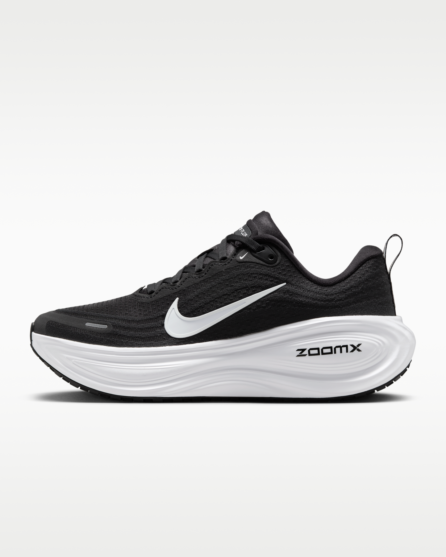 Nike Vomero Plus Women's Road Running Shoes - Black/Cool Grey/Metallic Dark Grey/White - View 1