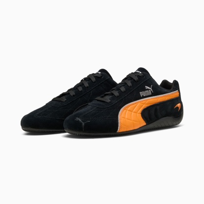 McLAREN RACING Speedcat Sneakers Unisex - PUMA Black-Bright Papaya - Image 2