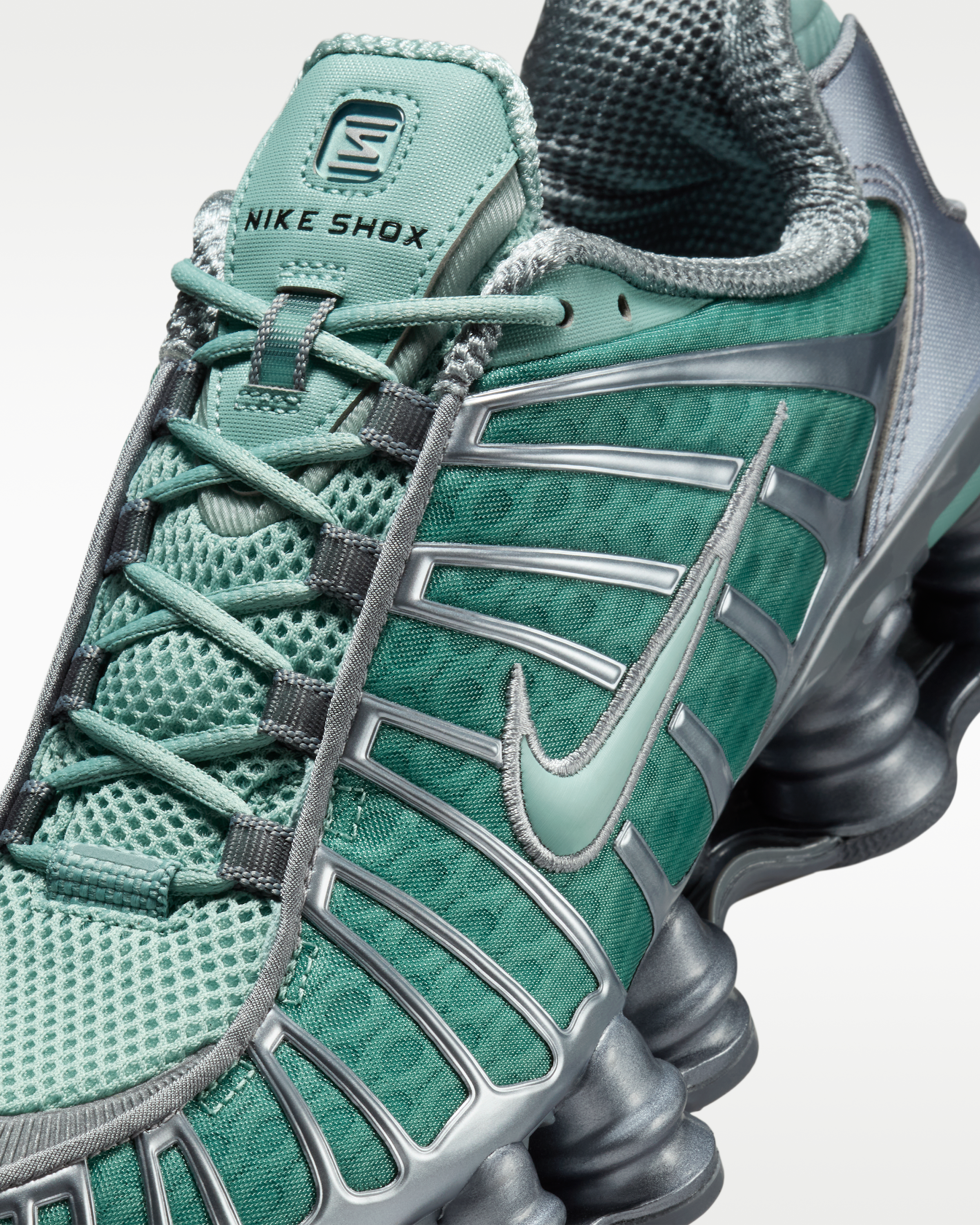 Nike Shox TL Women's Shoes - Cannon/Metallic Cool Grey/Cannon - View 7