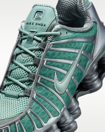 Nike Shox TL Women's Shoes - Cannon/Metallic Cool Grey/Cannon - View 7
