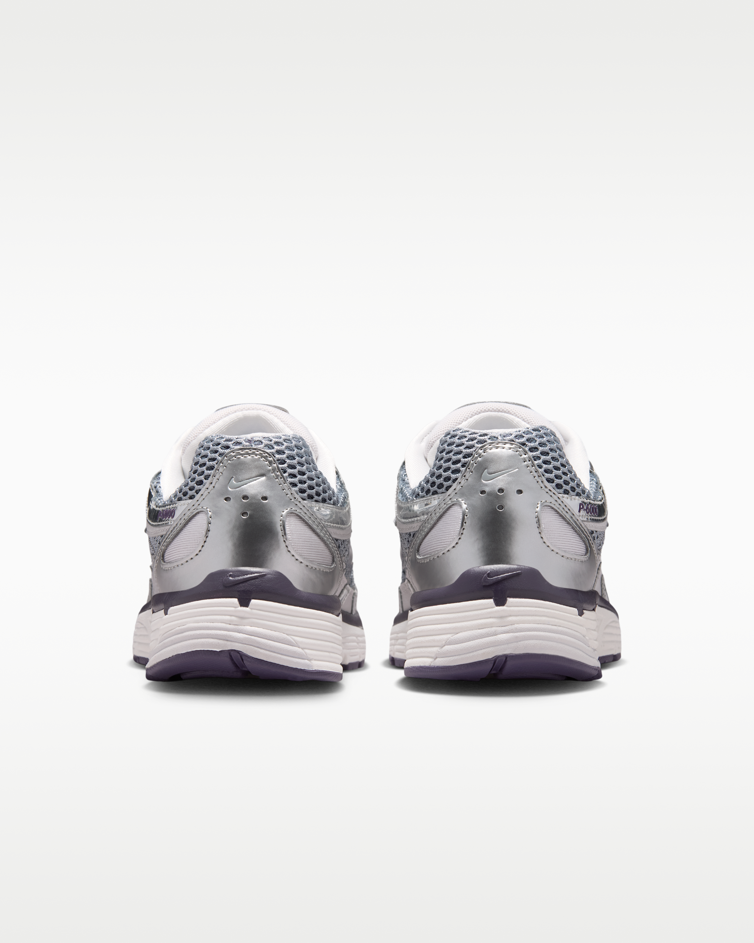 Nike P-6000 Women's Shoes - Vast Grey/Metallic Silver/Stealth/Dark Raisin - View 6