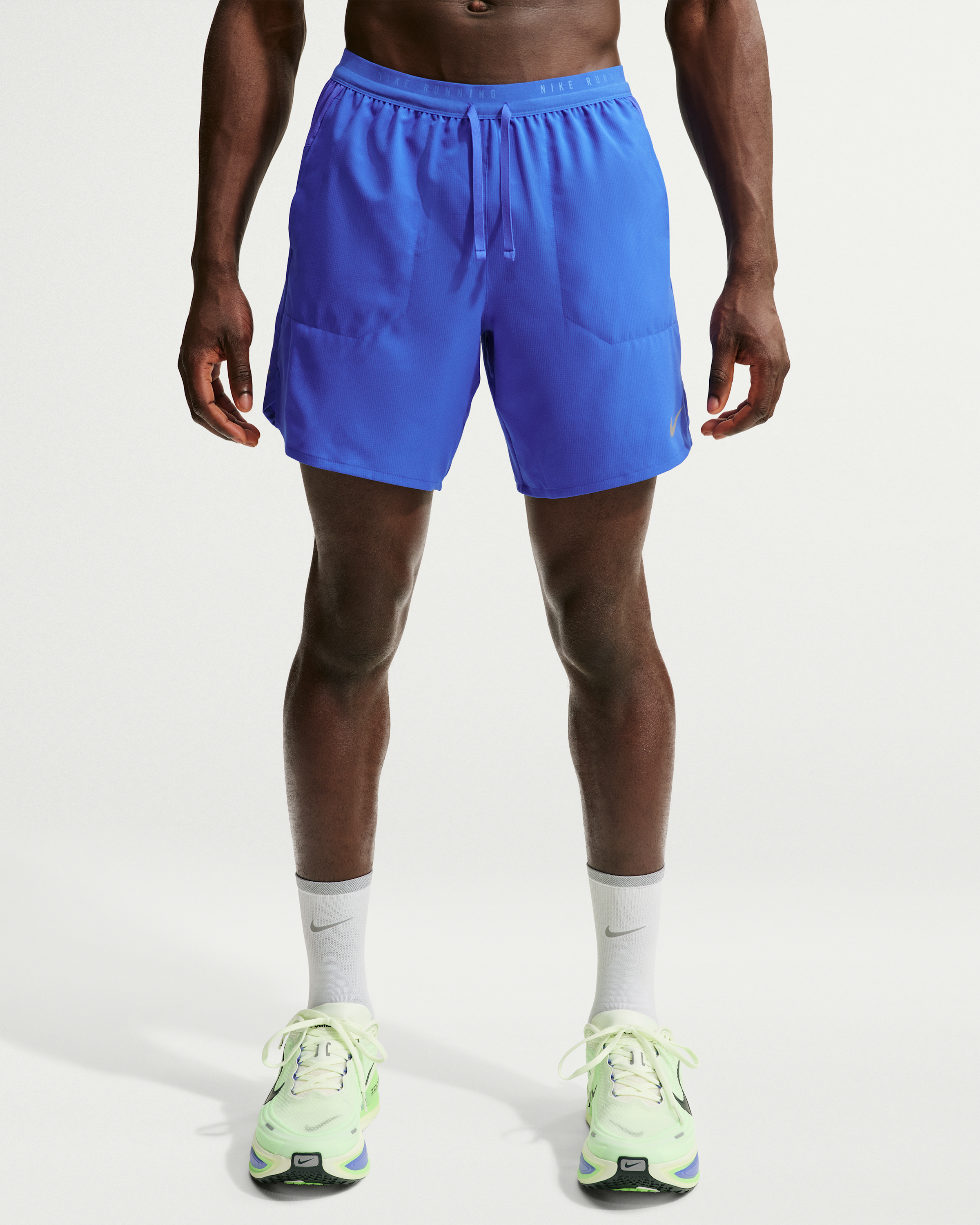 Nike Stride Men's Dri-FIT 18cm (approx.) Briefs-Lined Running Shorts - Hyper Royal - View 2