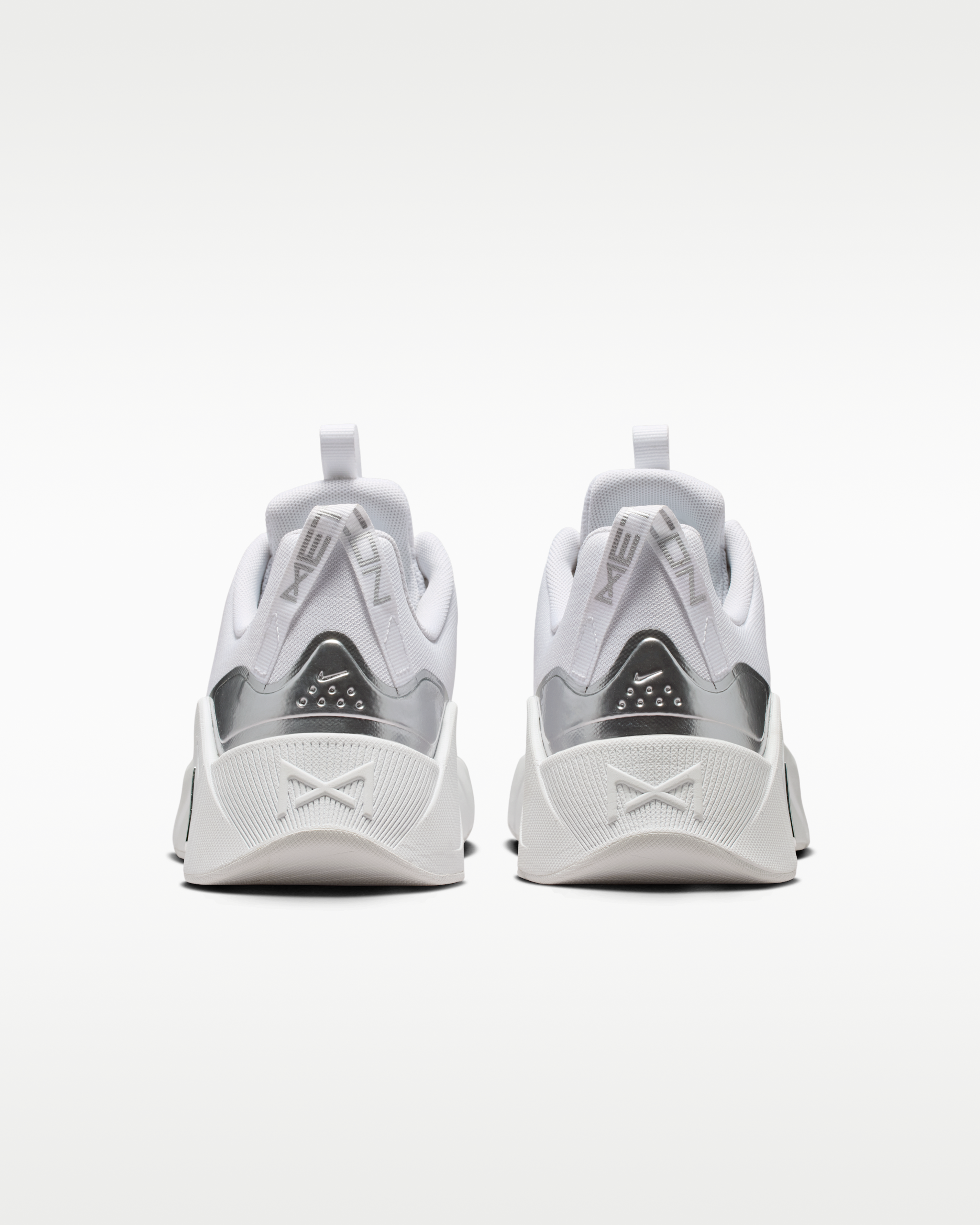 Nike Free Metcon 7 Women's Training Shoes - White/White/Metallic Silver - View 6