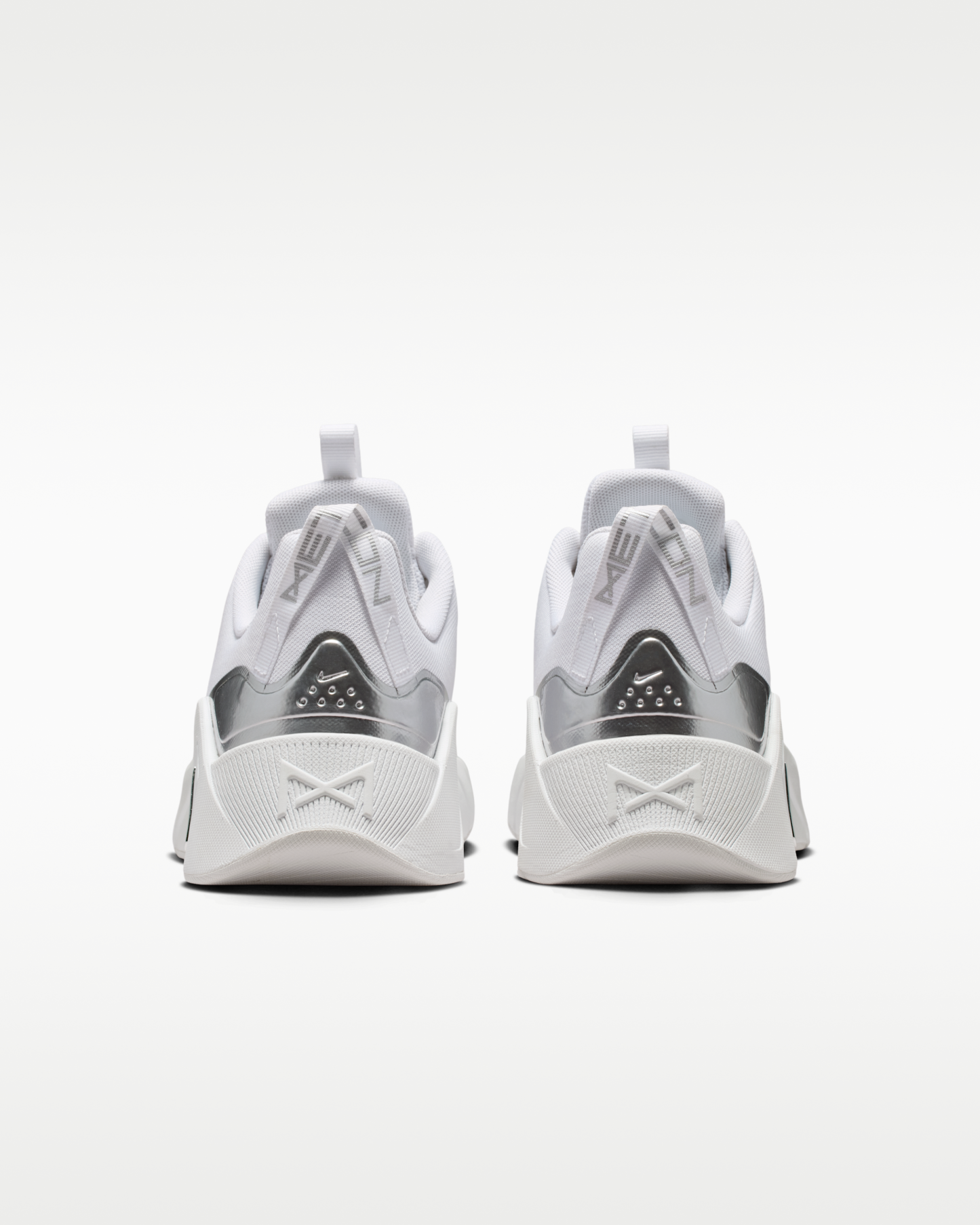 Nike Free Metcon 7 Women's Training Shoes - White/White/Metallic Silver - View 6