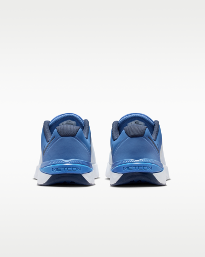 Nike Metcon 10 Men's Workout Shoes - White/Indigo Storm/Volt/Thunder Blue - View 6