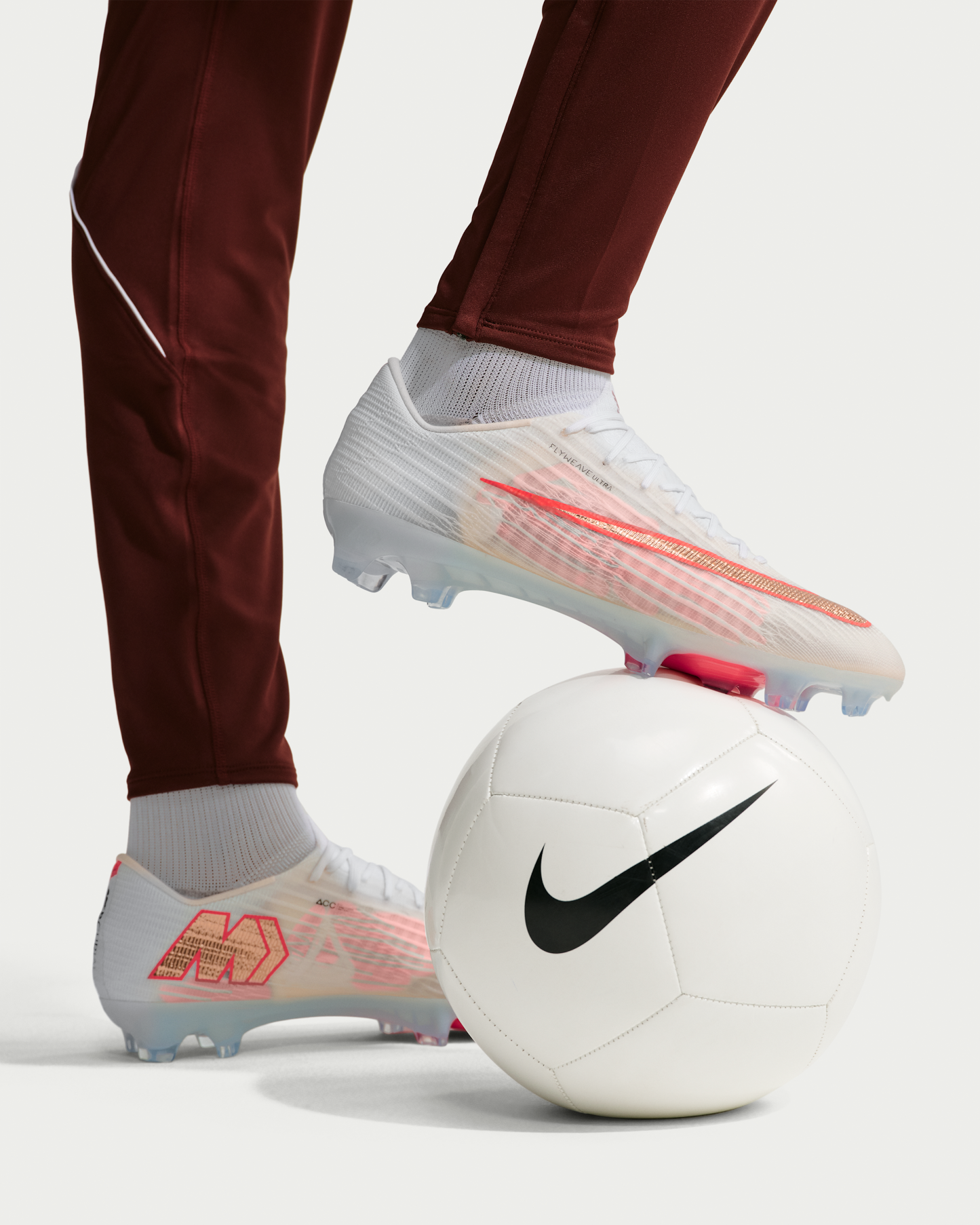 Nike Mercurial Superfly 11 Elite Firm-Ground Low-Top Football Boots - White/Bright Crimson/Blur - View 11