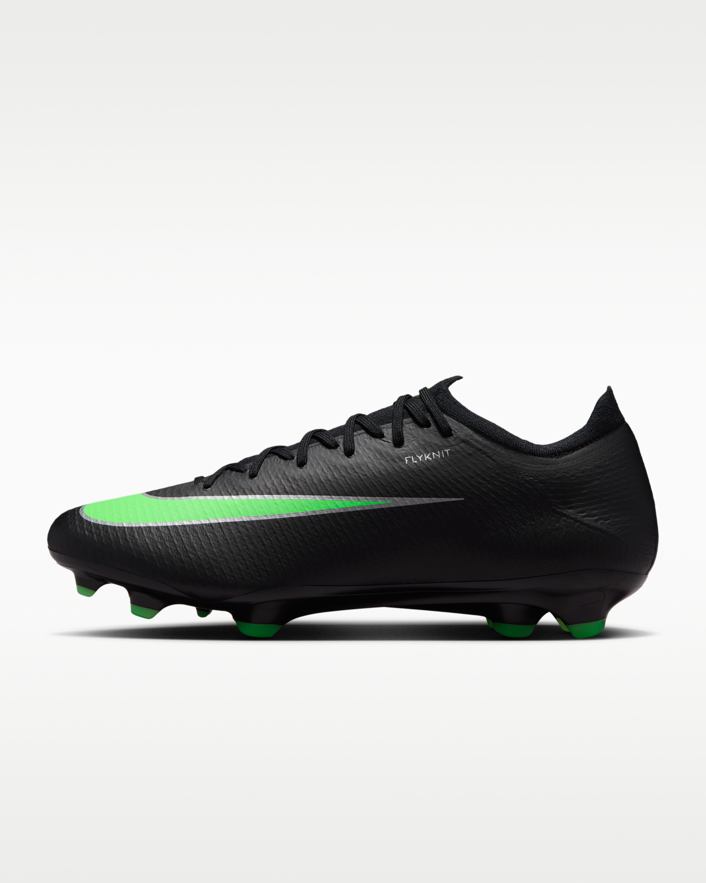 Nike Mercurial Vapor 17 Pro Firm-Ground Low-Top Football Boots - Black/Black/Illusion Green - View 1