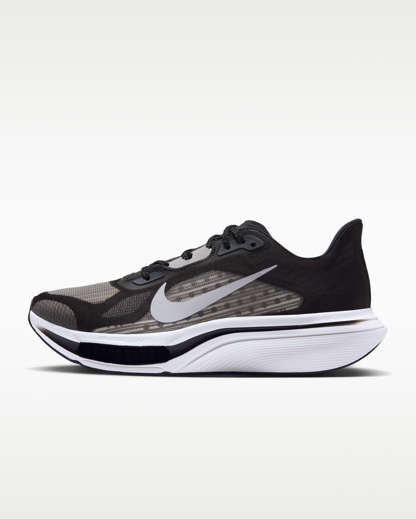 Nike Pegasus Plus 2 Women's Road-Running Shoes - Black/Smoke Grey/White - View 1