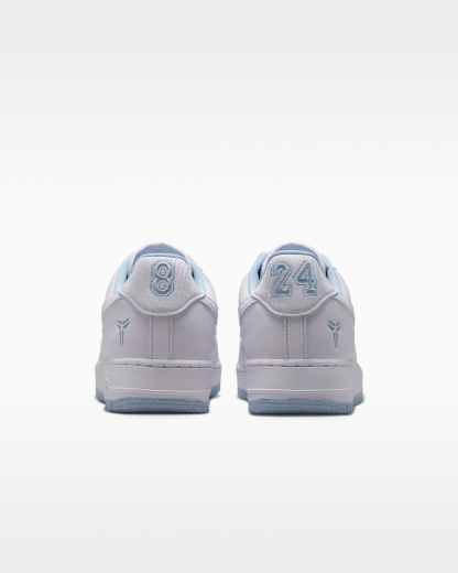 Kobe Air Force 1 Low Men's Shoes - White/Armoury Blue - View 6
