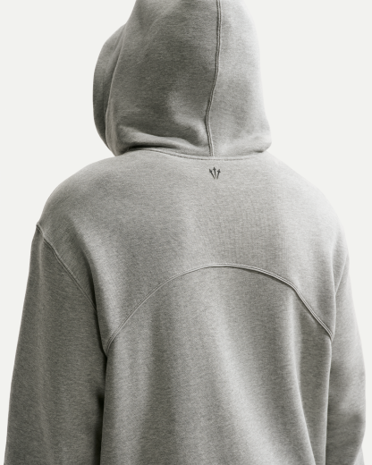 NOCTA Fleece CS Hoodie 2 - Dark Grey Heather/Matte Silver/Black - View 5