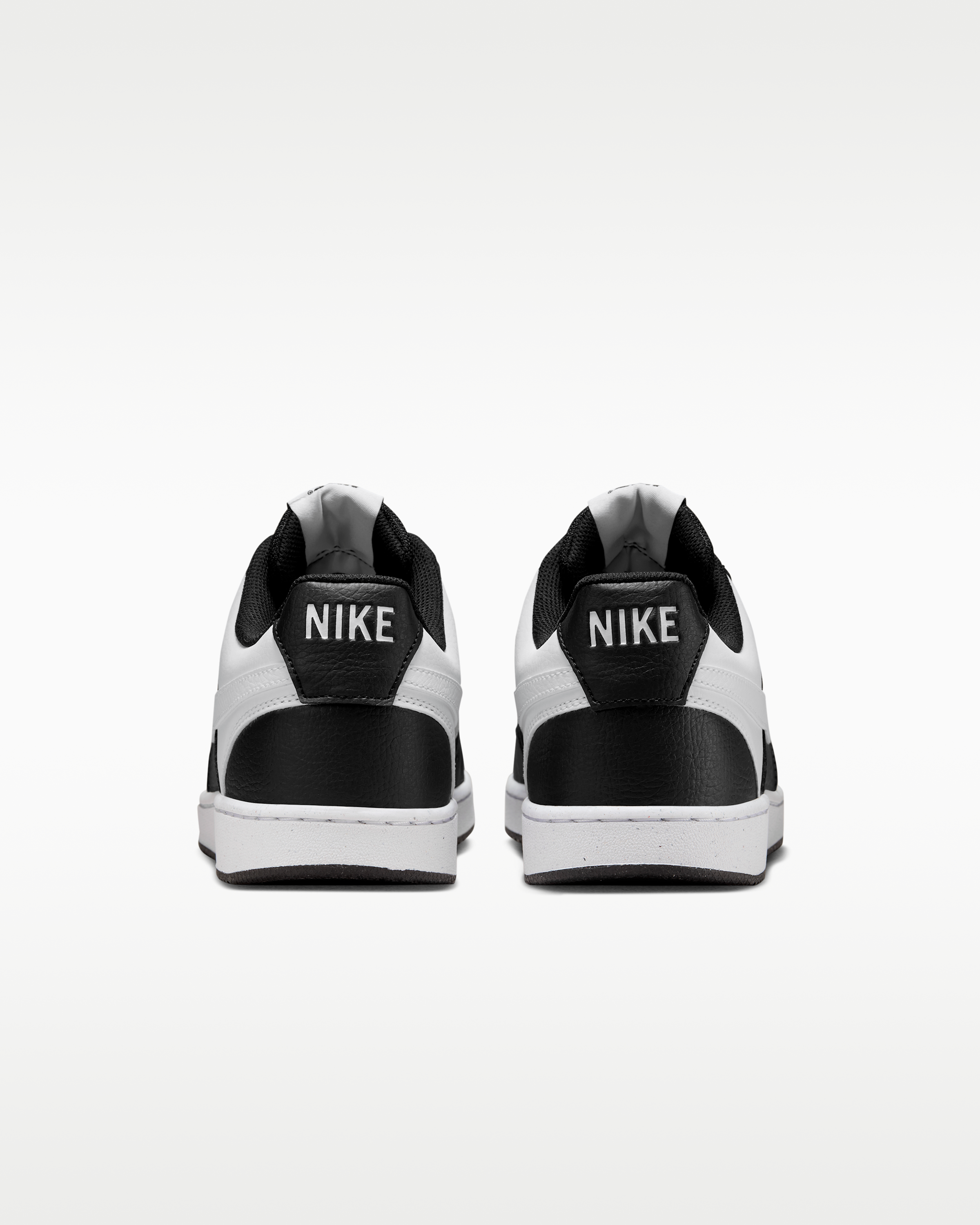 Nike Court Vision Low Men's Shoes - Black/White - View 6