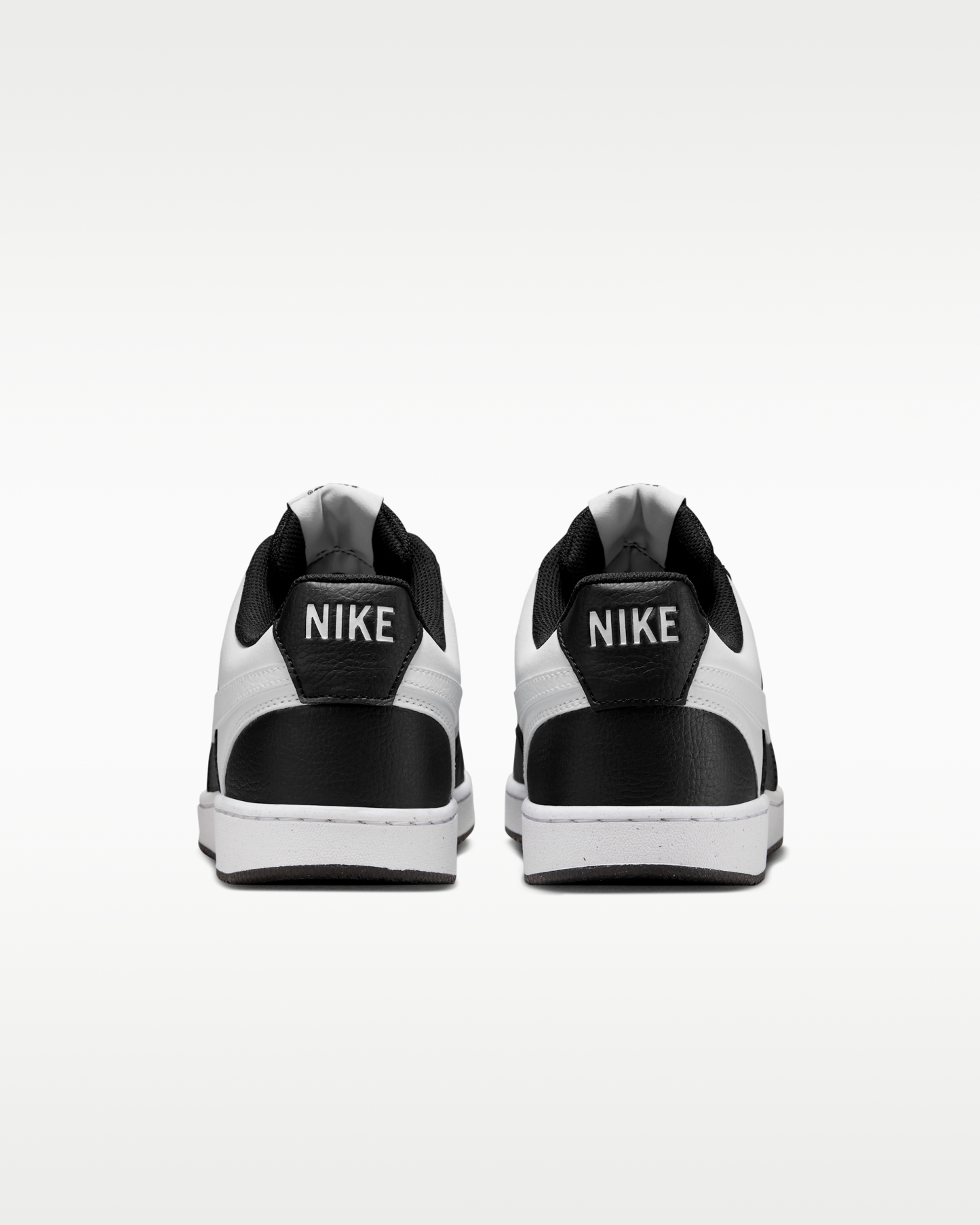 Nike Court Vision Low Men's Shoes - Black/White - View 6