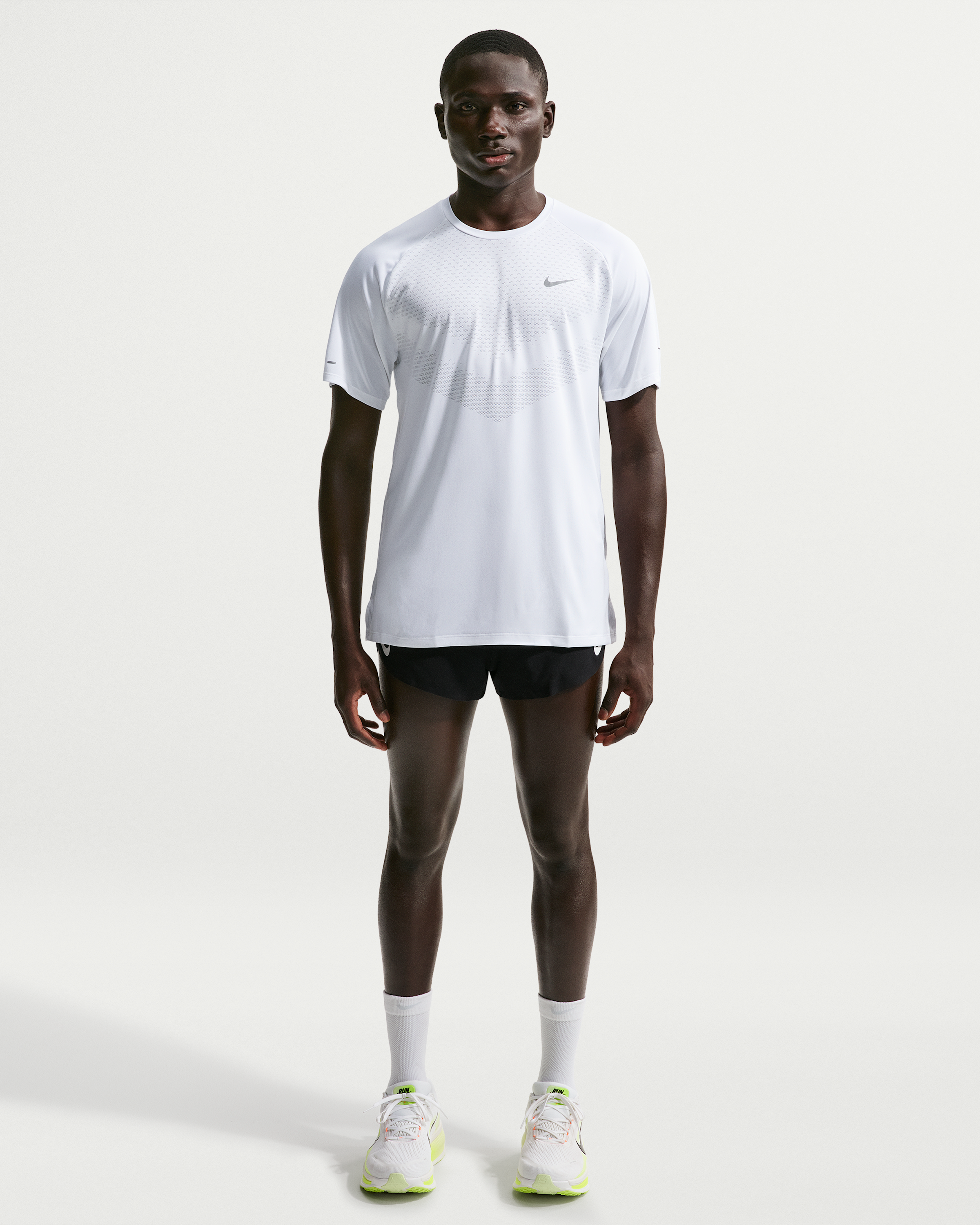 Nike Stride Men's Dri-FIT ADV Short-Sleeve Running Top - White - View 4