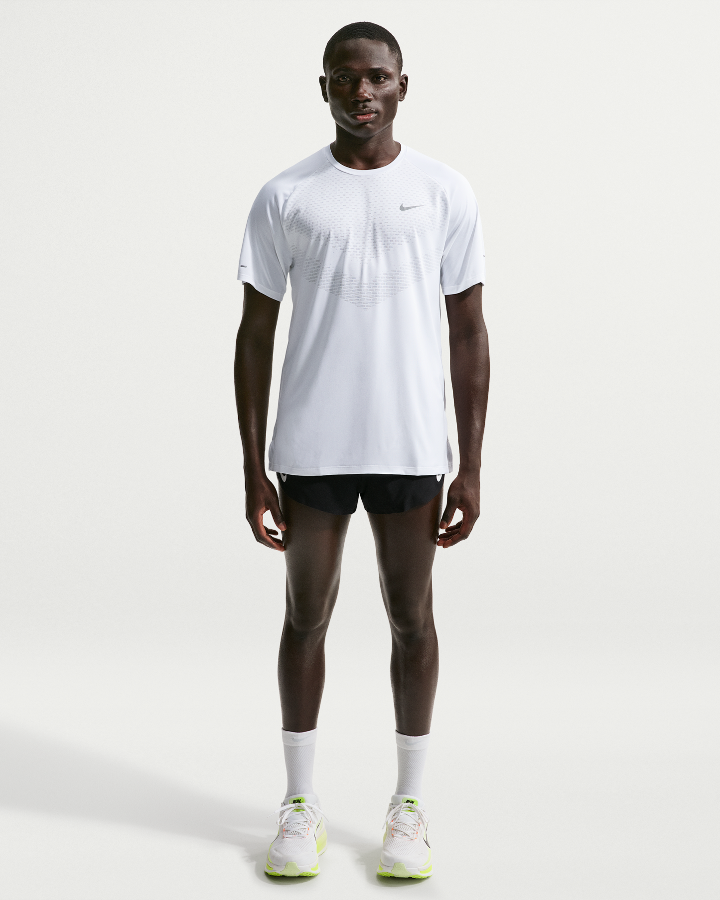 Nike Stride Men's Dri-FIT ADV Short-Sleeve Running Top - White - View 4