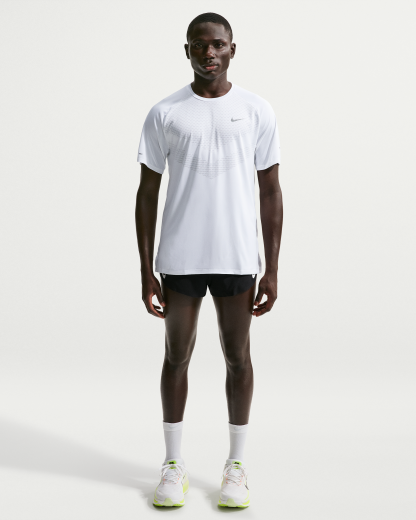 Nike Stride Men's Dri-FIT ADV Short-Sleeve Running Top - White - View 4