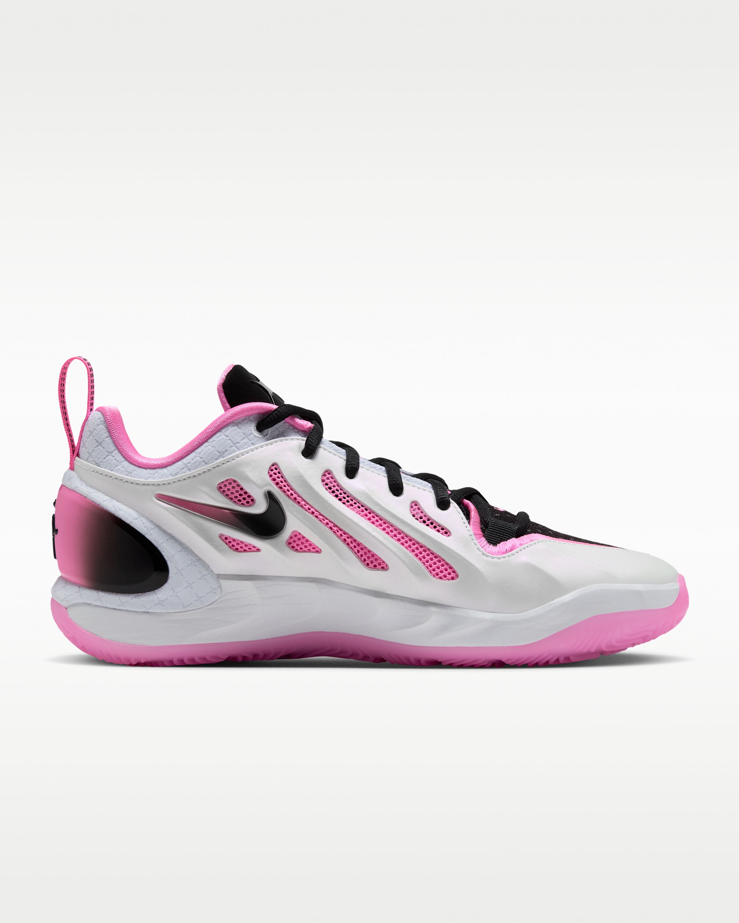 A'Two A'ja Wilson Basketball Shoes - Pink Spell/White/Black - View 3